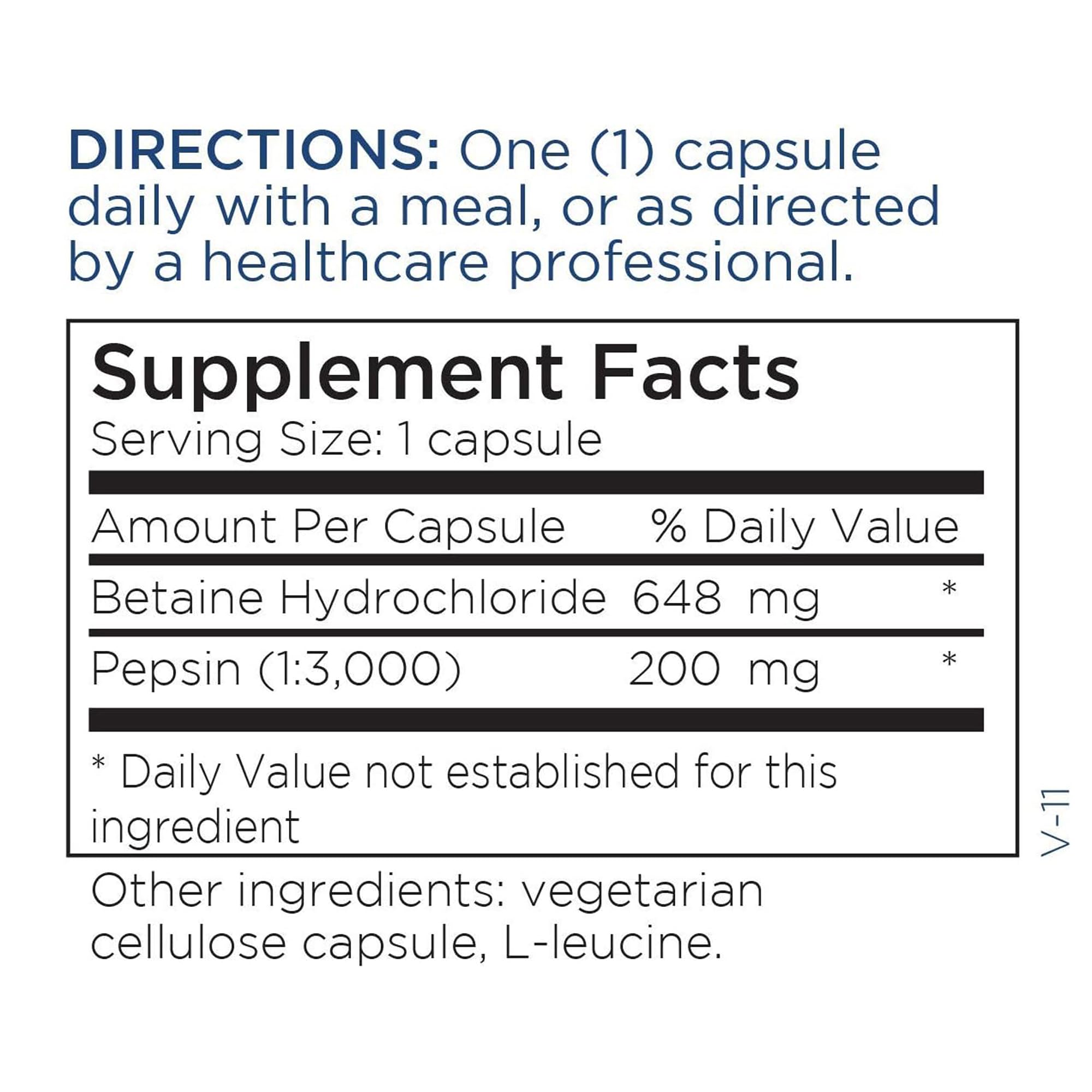 Capsules showing purity with no gluten, fillers, or artificial additives