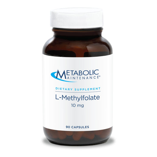 Metabolic Maintenance L-Methylfolate 10 mg bottle