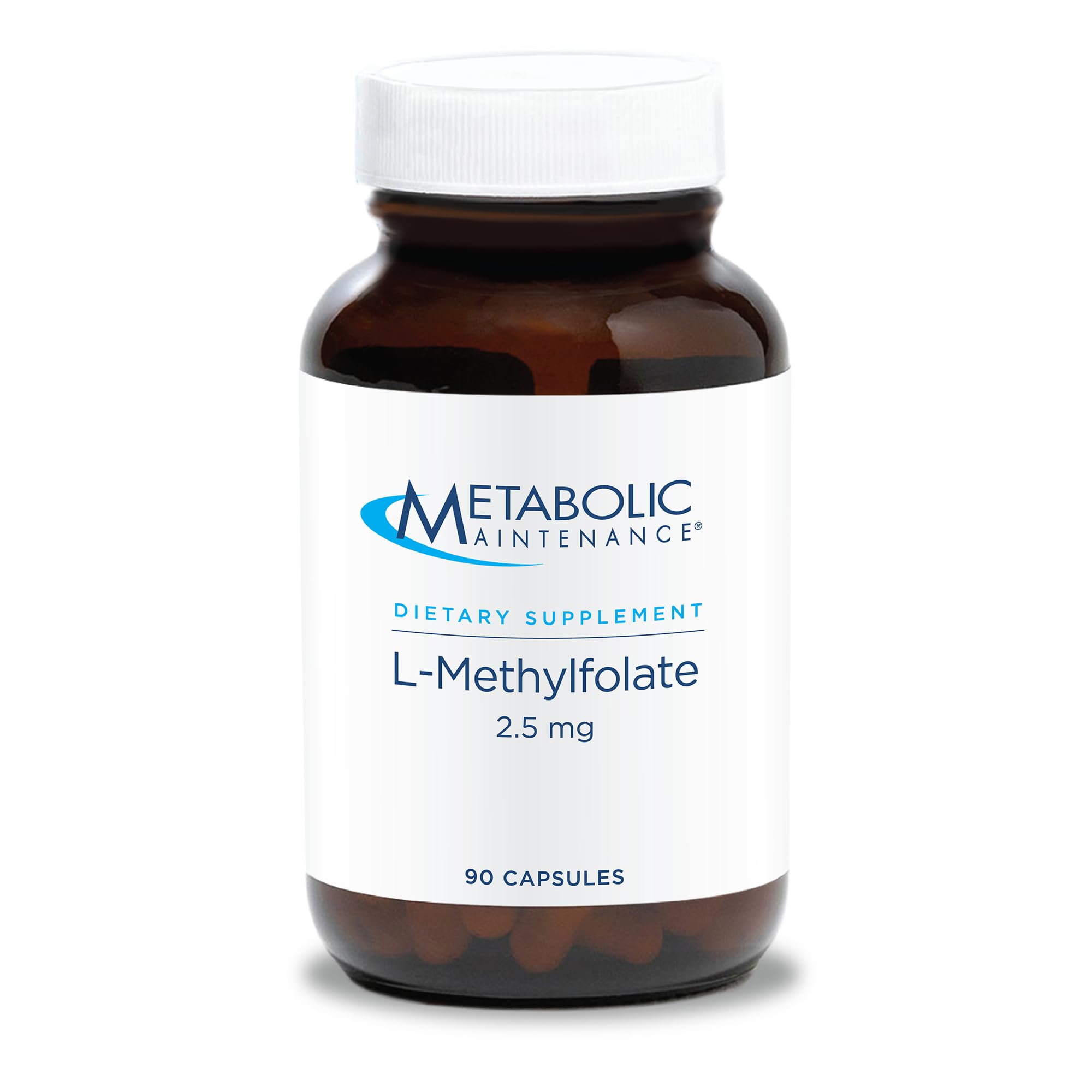 Bottle of Metabolic Maintenance L-Methylfolate 2.5 mg
