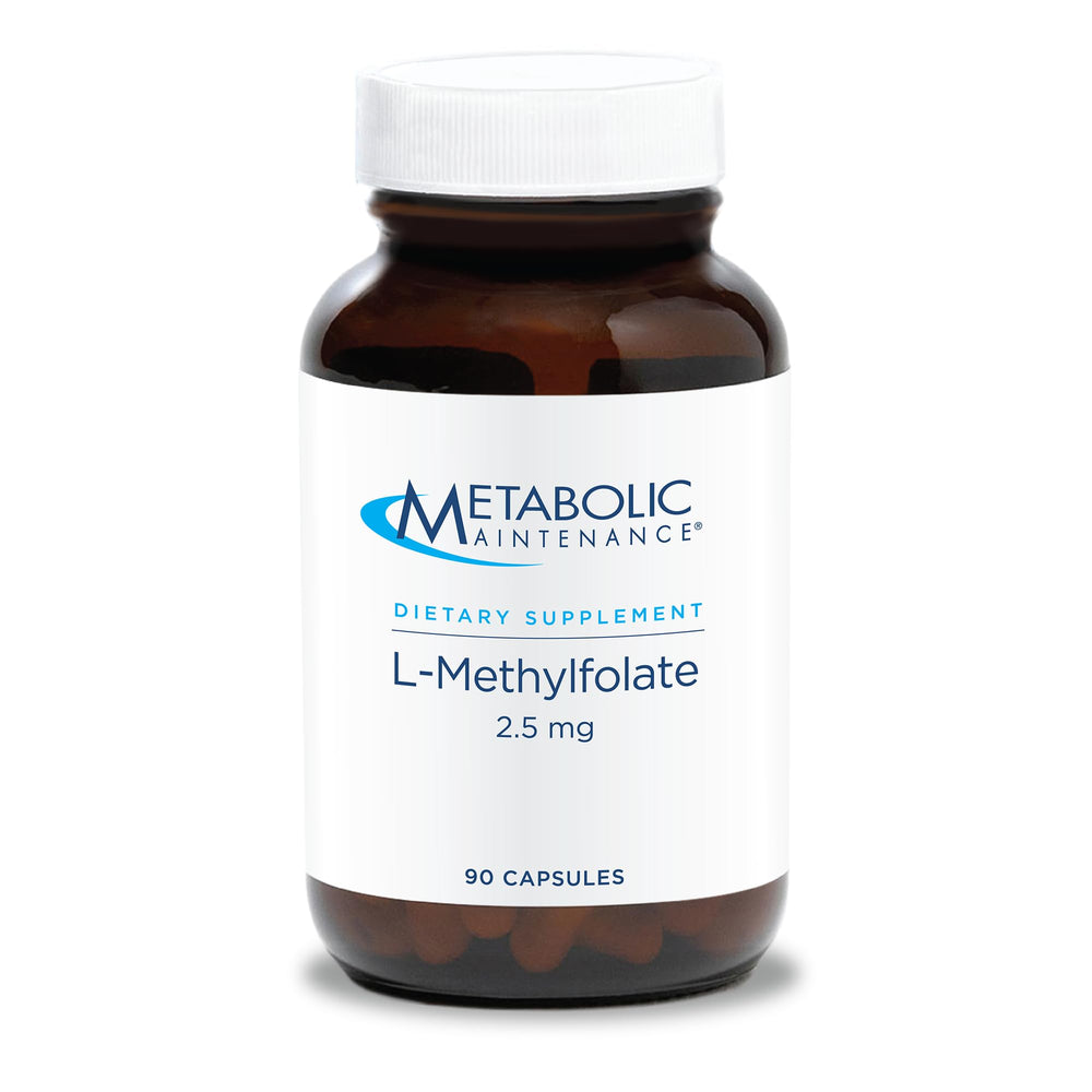 Bottle of Metabolic Maintenance L-Methylfolate 2.5 mg