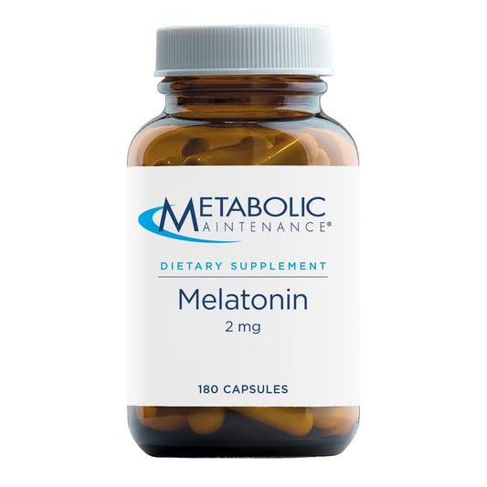Metabolic Maintenance Melatonin 2mg + Glycine bottle and label