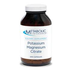 Hero image: Metabolic Maintenance Potassium Magnesium Citrate bottle