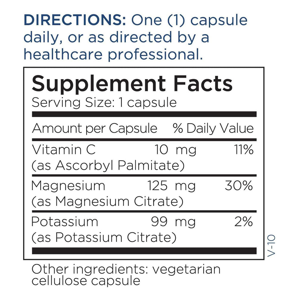 Person taking the supplement with water