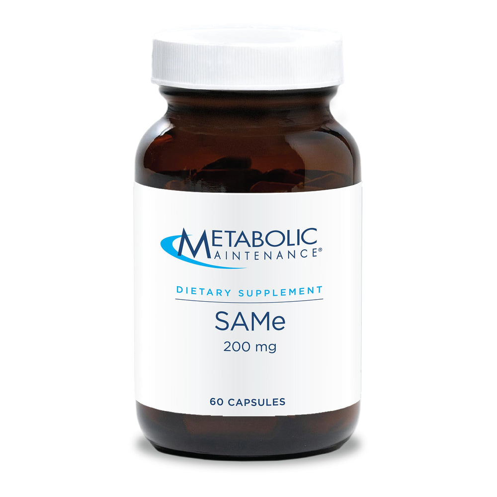 Metabolic Maintenance SAMe 200 mg 60 capsules bottle front