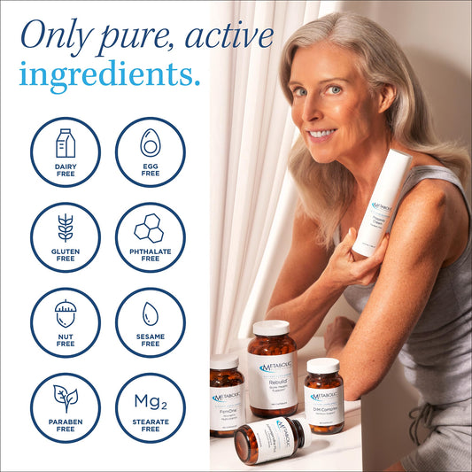 Back label with dosage and supplement facts