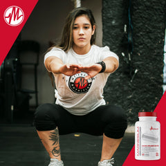 Front view of Metabolic Nutrition Magnesium bottle with 90 capsules