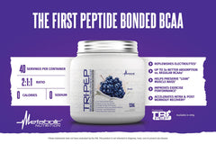 Usage: intra-, pre-, or post-workout with Tri-Pep BCAA