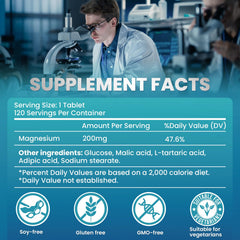 Hydrogen tablet showing metabolism and fat breakdown benefits