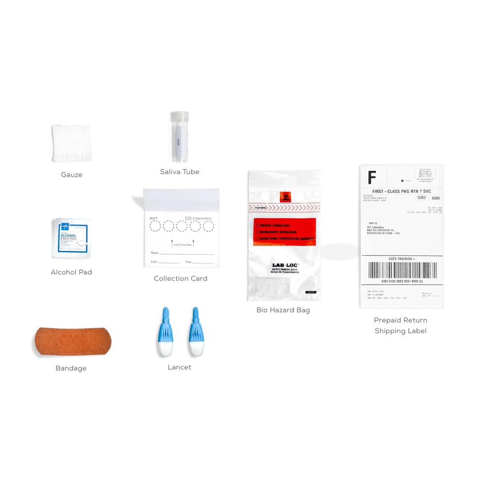Secure online platform to view test results