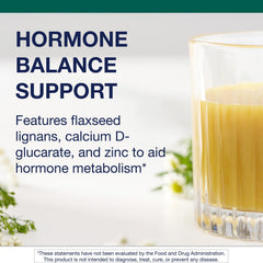 Calcium D-glucarate and zinc ingredients highlighted in Axis Endo