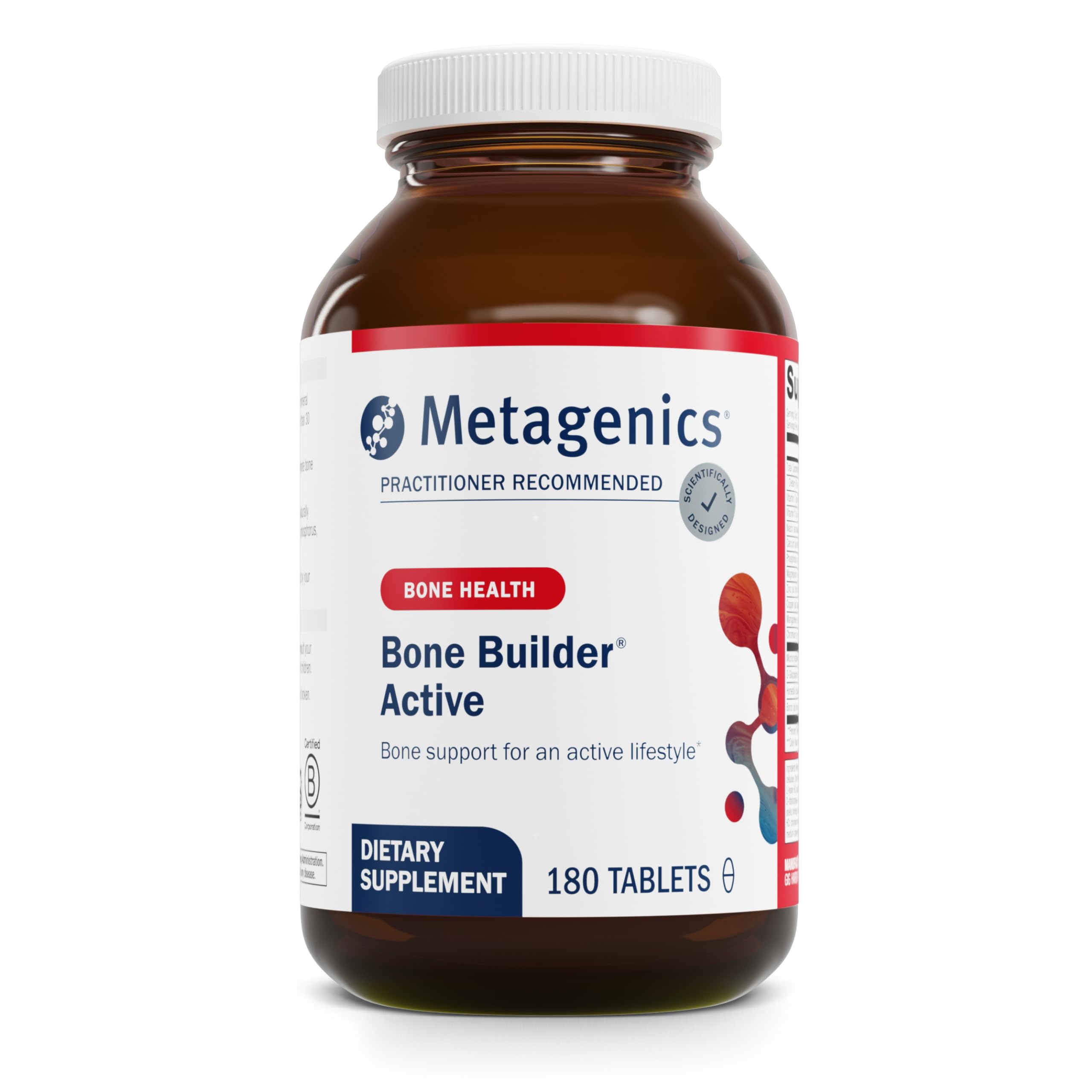 Metagenics Bone Builder Active bottle - front view