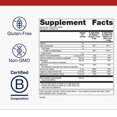 Close-up of Metagenics Bone Builder chewable tablets