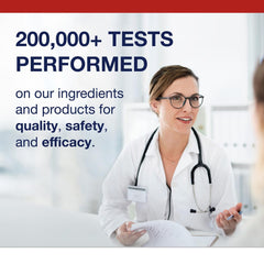 GMP-certified facilities and third-party testing seal