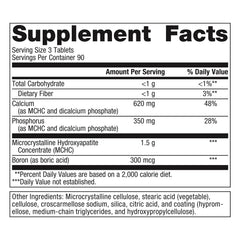 Boron enhances calcium metabolism and hormonal balance