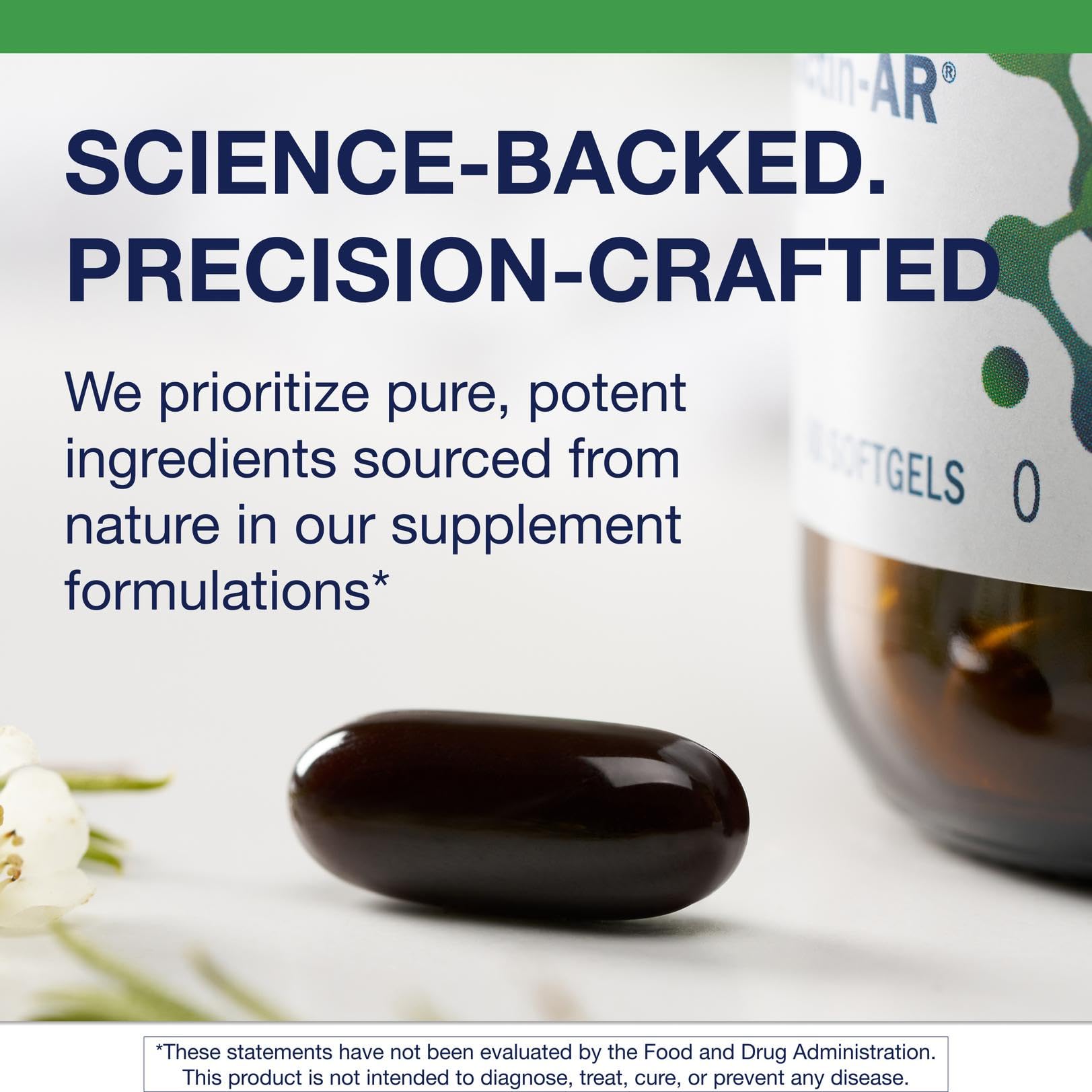Ingredients showing oregano, thyme, sage, and lemon balm for Metagenics CandiBactin-AR