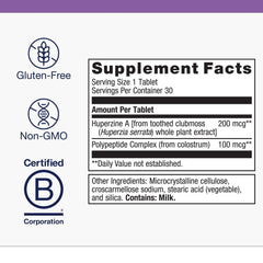 Huperzine A ingredient emphasis in Metagenics Ceriva