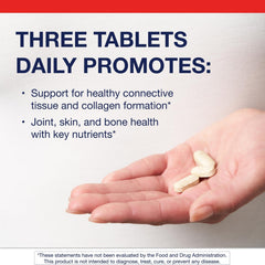 Close-up of ingredients highlighting L-proline and L-lysine