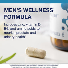 Metagenics Concentrated Ultra Prostagen label showing stinging nettle for urinary health support.