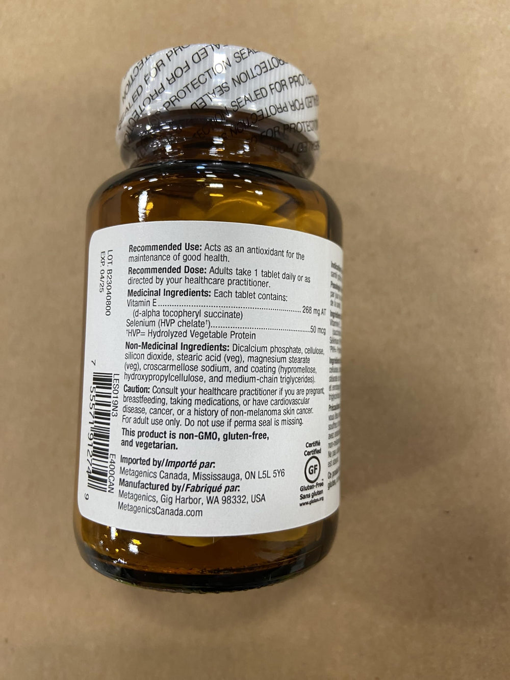 Selenium antioxidant formula image featuring calcium and phosphorus