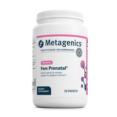 Metagenics Fem Prenatal packaging and bottle