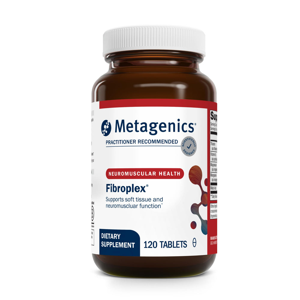 Metagenics Fibroplex bottle with 120 tablets