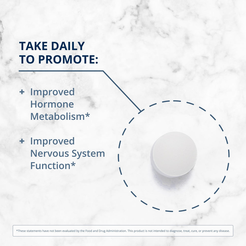 Metagenics FolaPro bottle sitting on a counter for daily use