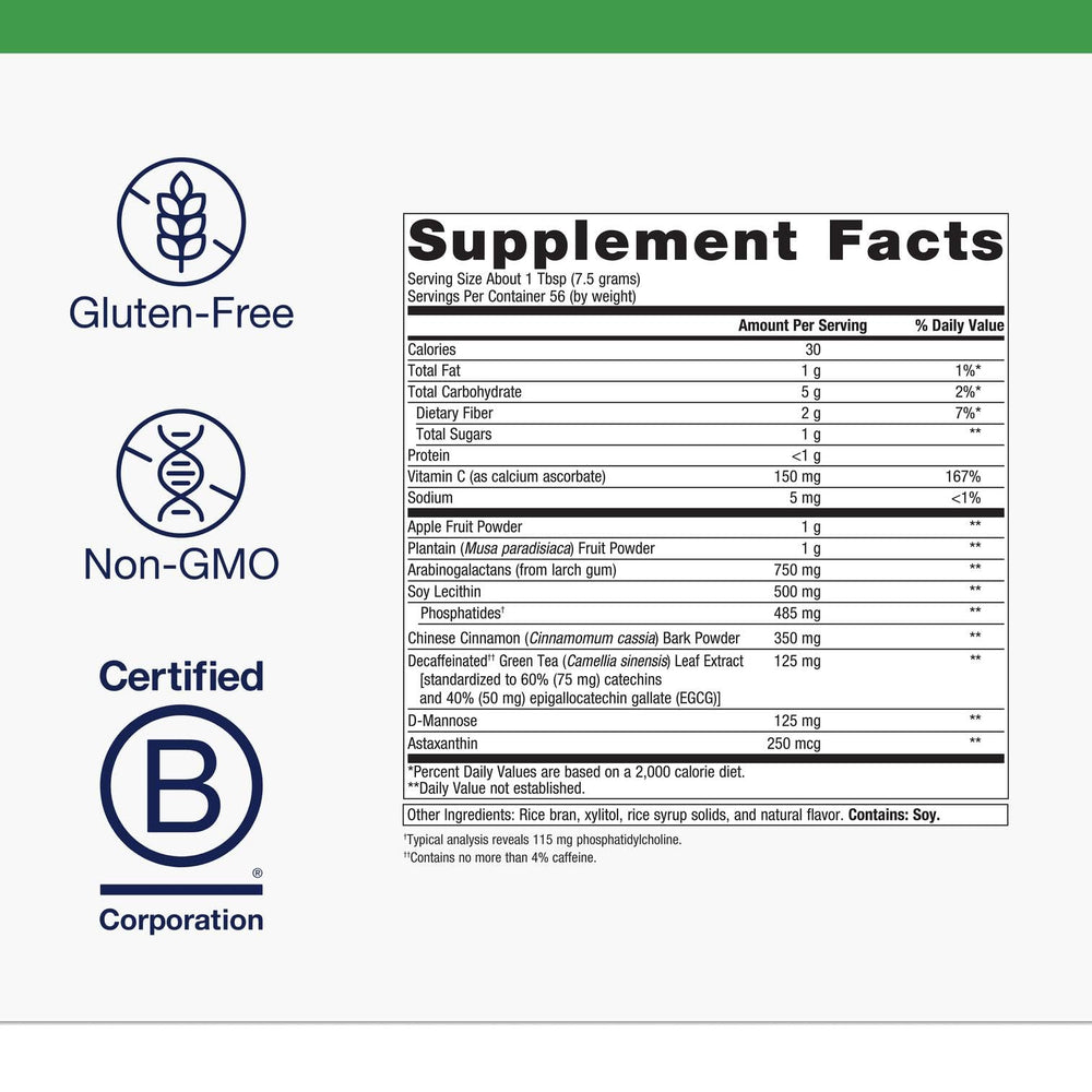 Vitamin C and other antioxidants in Metagenics G.I. Support