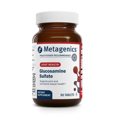 Label for Metagenics Glucosamine Sulfate 1500 mg