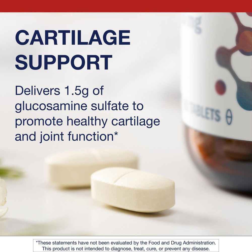 Cartilage support and connective tissue health concept for joints