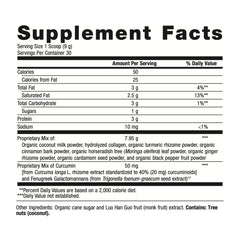 Organic spice medley used in Golden Fusion blend