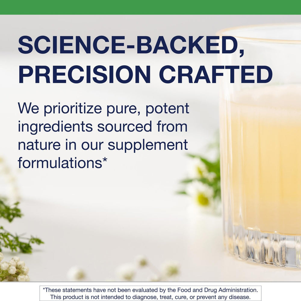 Metagenics Herbulk Fiber Powder mixed into a smoothie for a convenient routine
