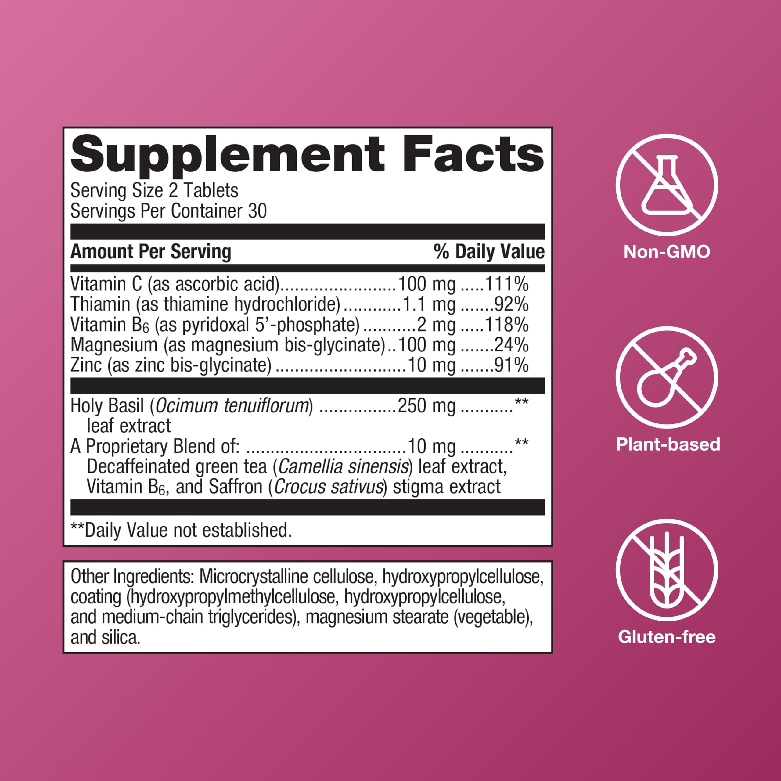 Close-up of chelated magnesium glycinate capsules concept