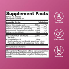 Close-up of chelated magnesium glycinate capsules concept