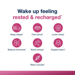 Relaxing nighttime scene illustrating sleep support