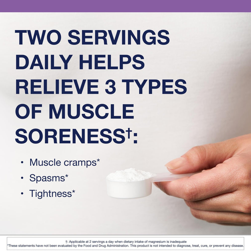 Scooping Metagenics MagActive powder for mixing