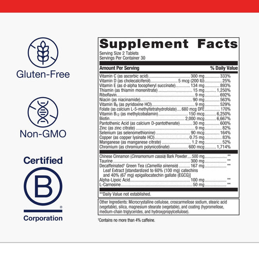 Alpha-lipoic acid ingredient for carbohydrate metabolism