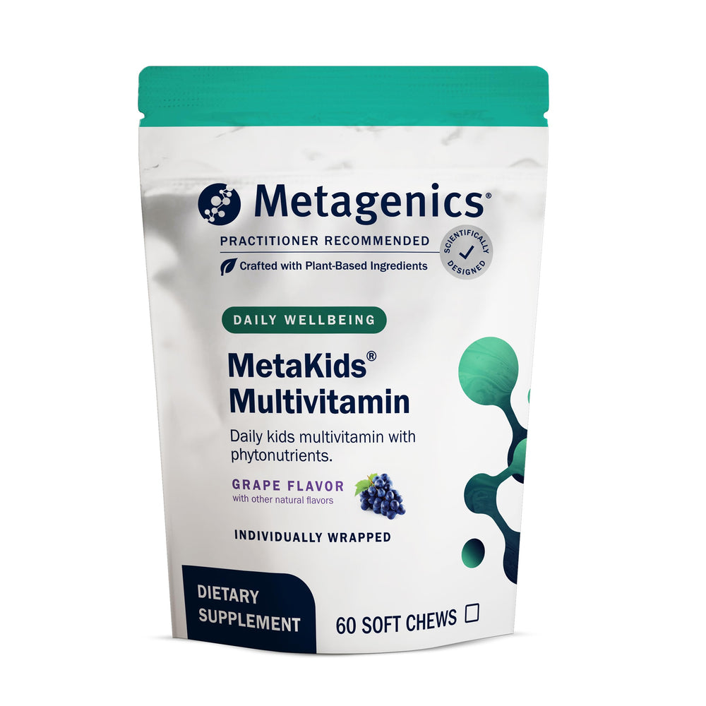 Metagenics MetaKids Multivitamin Soft Chews bottle front view