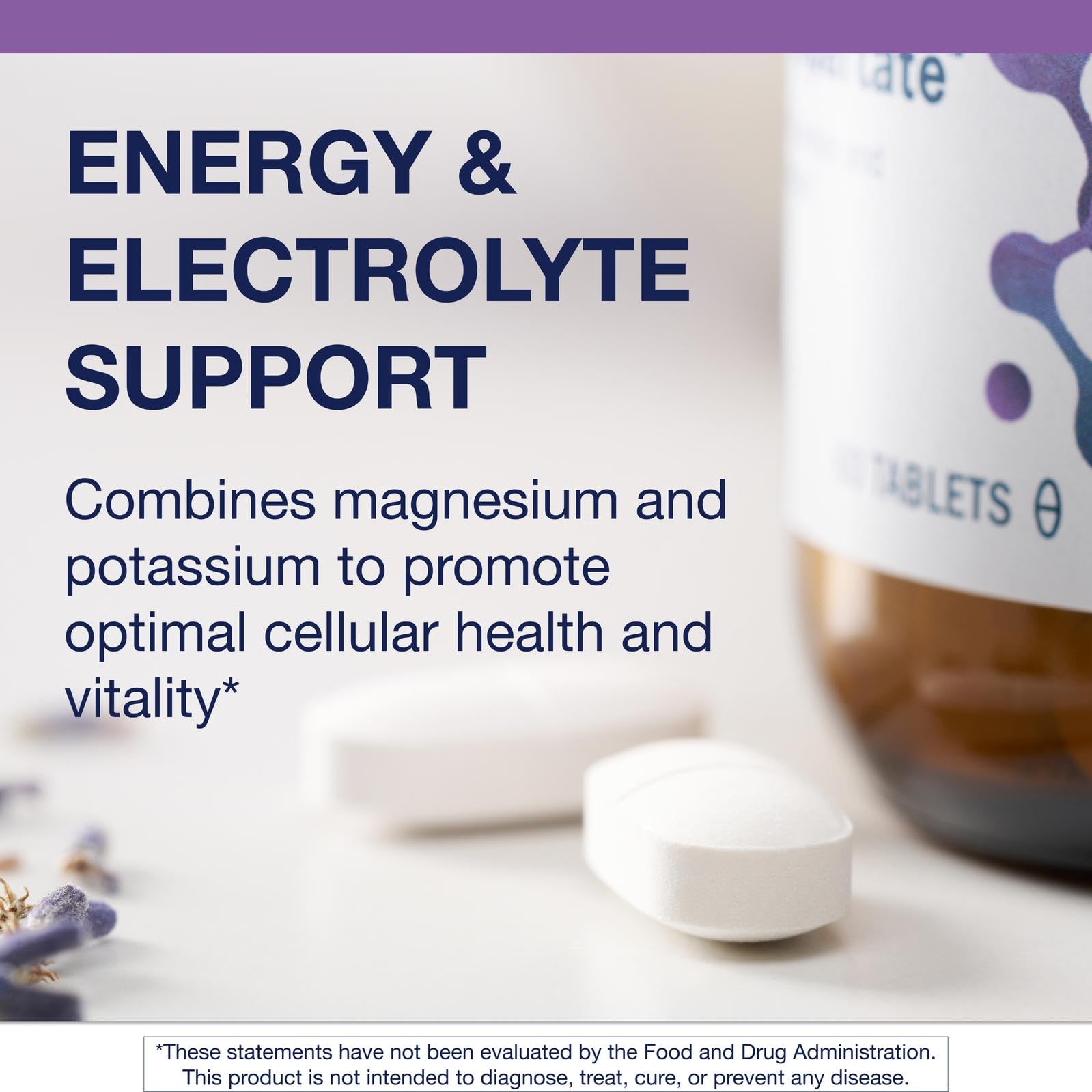 Key benefits of Metagenics Mg/K Aspartate: heart, muscle, nerve support