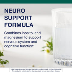 Nutrition facts panel for Metagenics Myo-Inositol Plus
