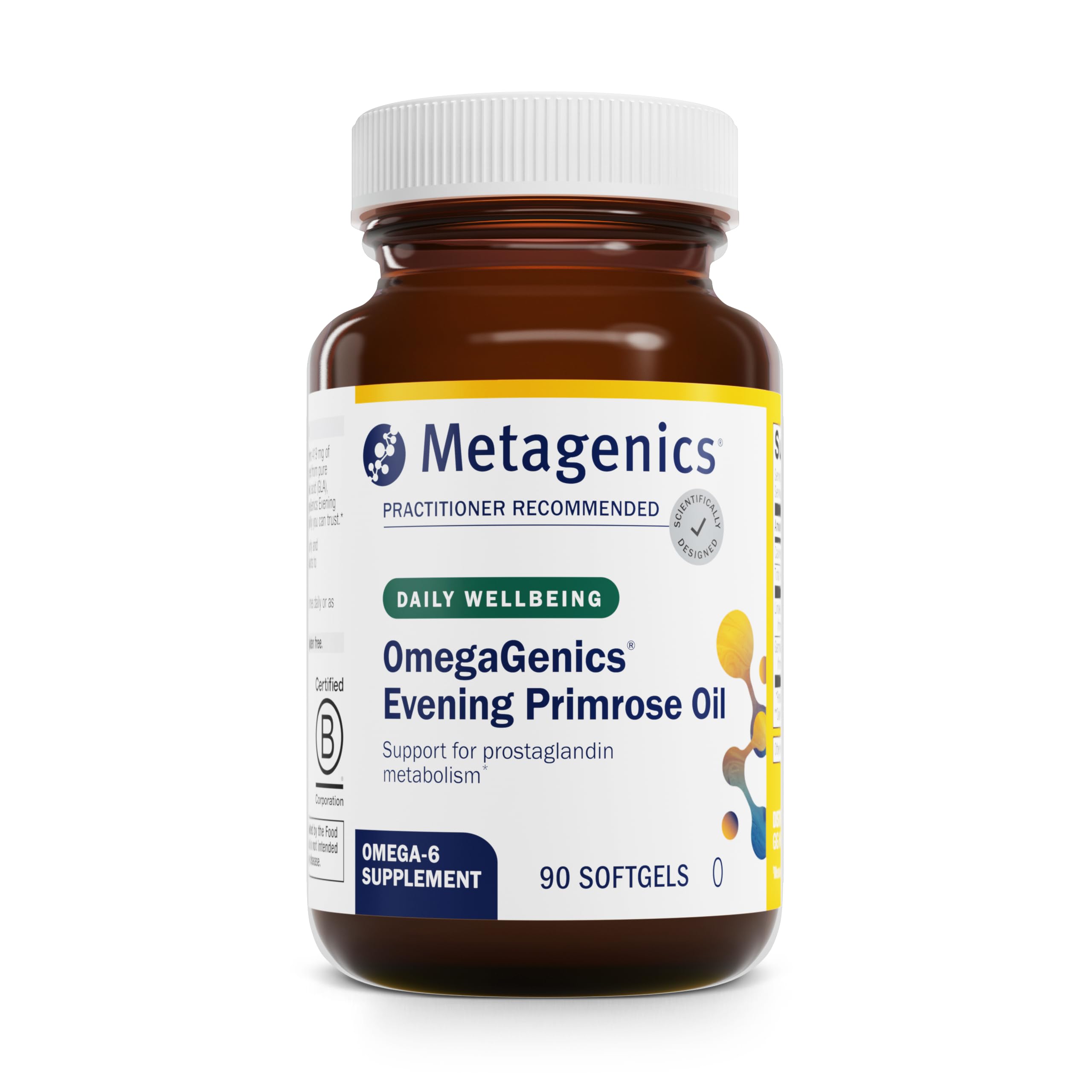 Metagenics OmegaGenics Evening Primrose Oil bottle - 90 softgels hero