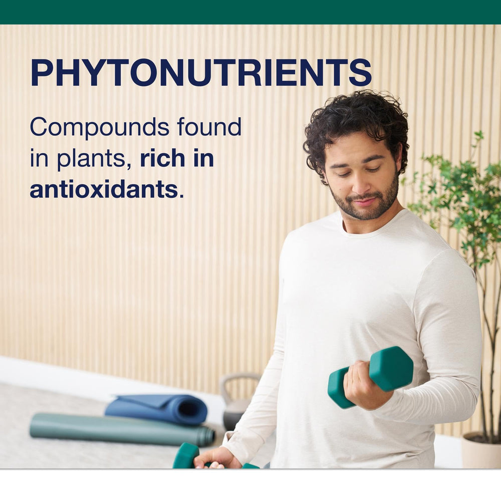 Metagenics PhytoMulti concept photo highlighting immune, brain, and eye support.