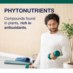 Metagenics PhytoMulti concept photo highlighting immune, brain, and eye support.