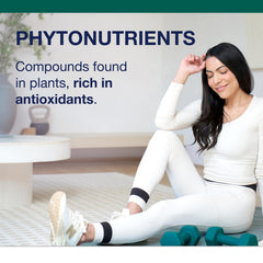 Metagenics PhytoMulti with Iron non-GMO gluten-free symbols