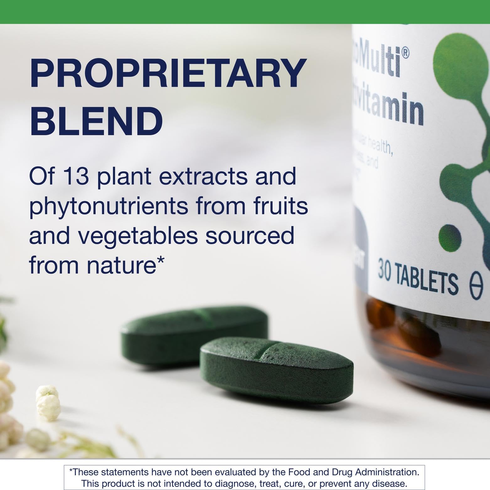 PhytoMulti Without Iron tablets in a bottle