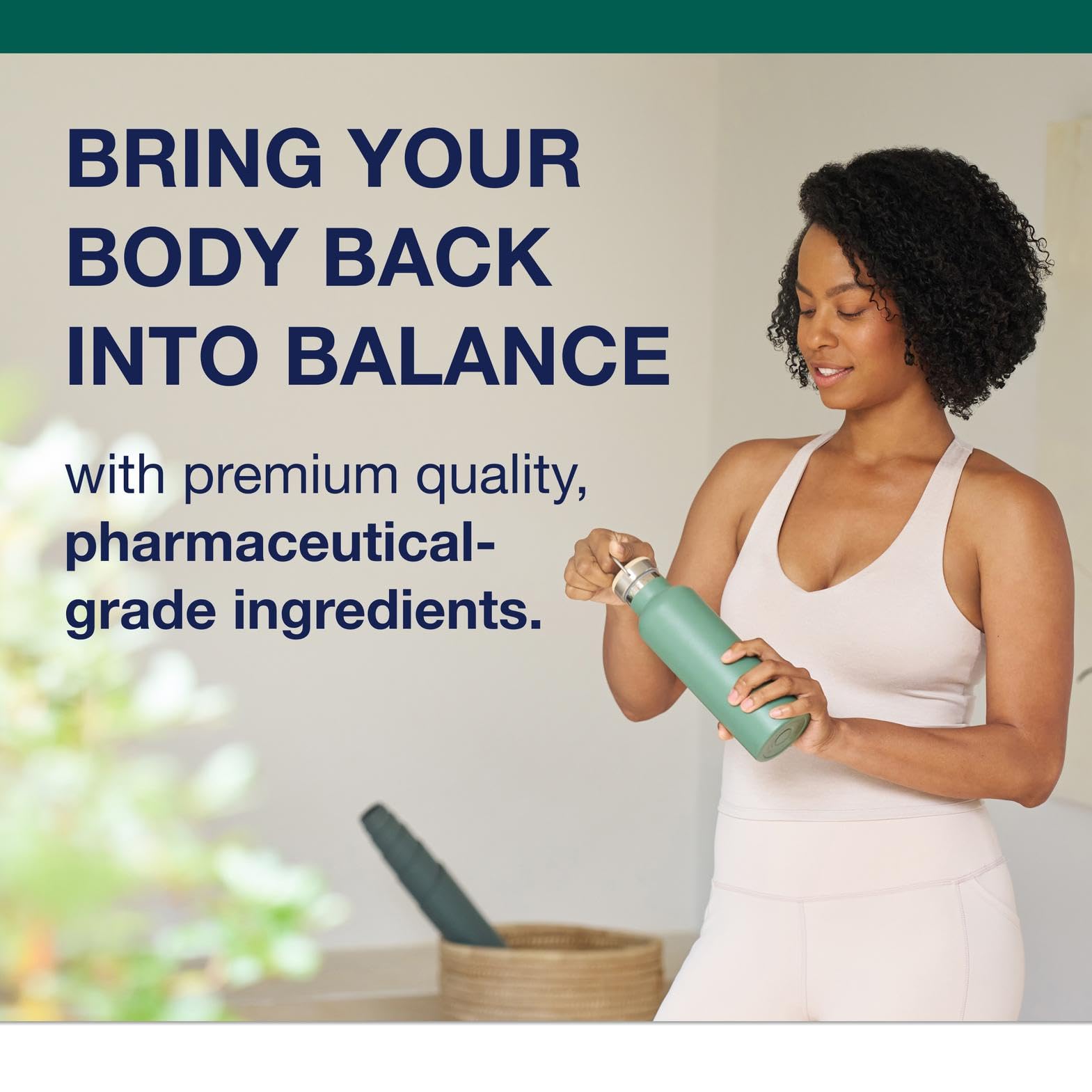 Menopause comfort and skin vitality concept image