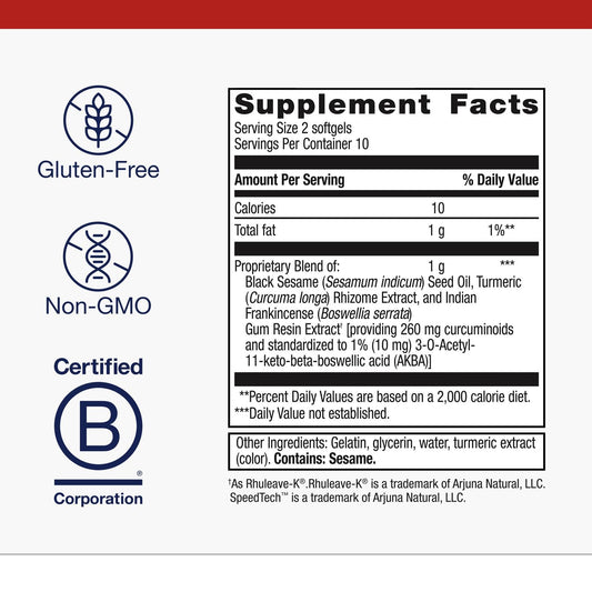 Metagenics Rapid Relief bottle label shows herbal blend for joint comfort
