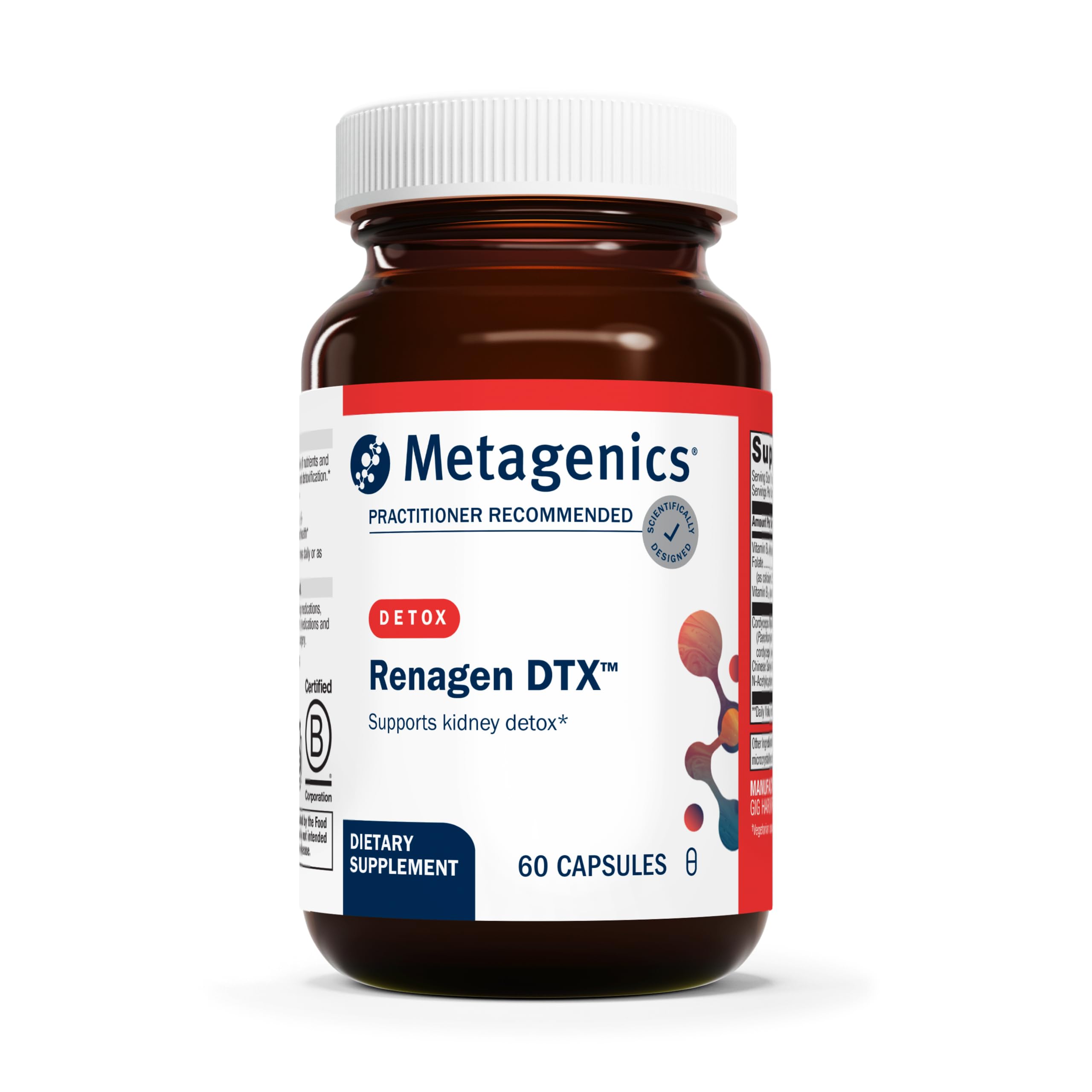 Metagenics Renagen DTX bottle on shelf