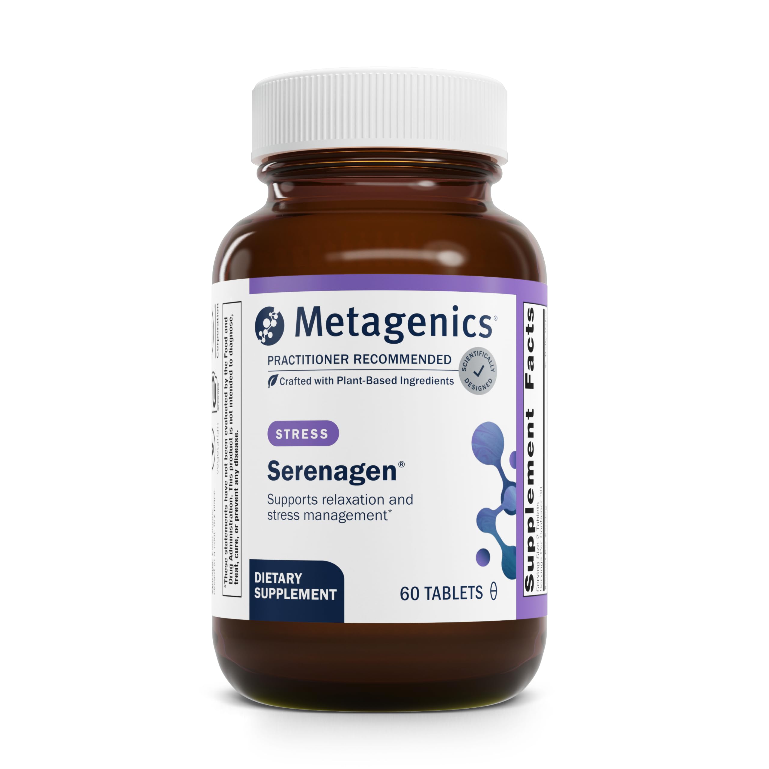Metagenics Serenagen bottle with product label