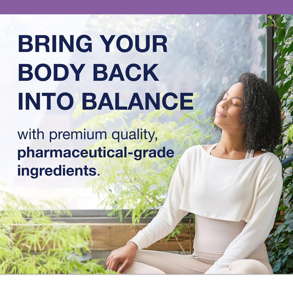 Non-GMO and gluten-free badges on Serenagen packaging