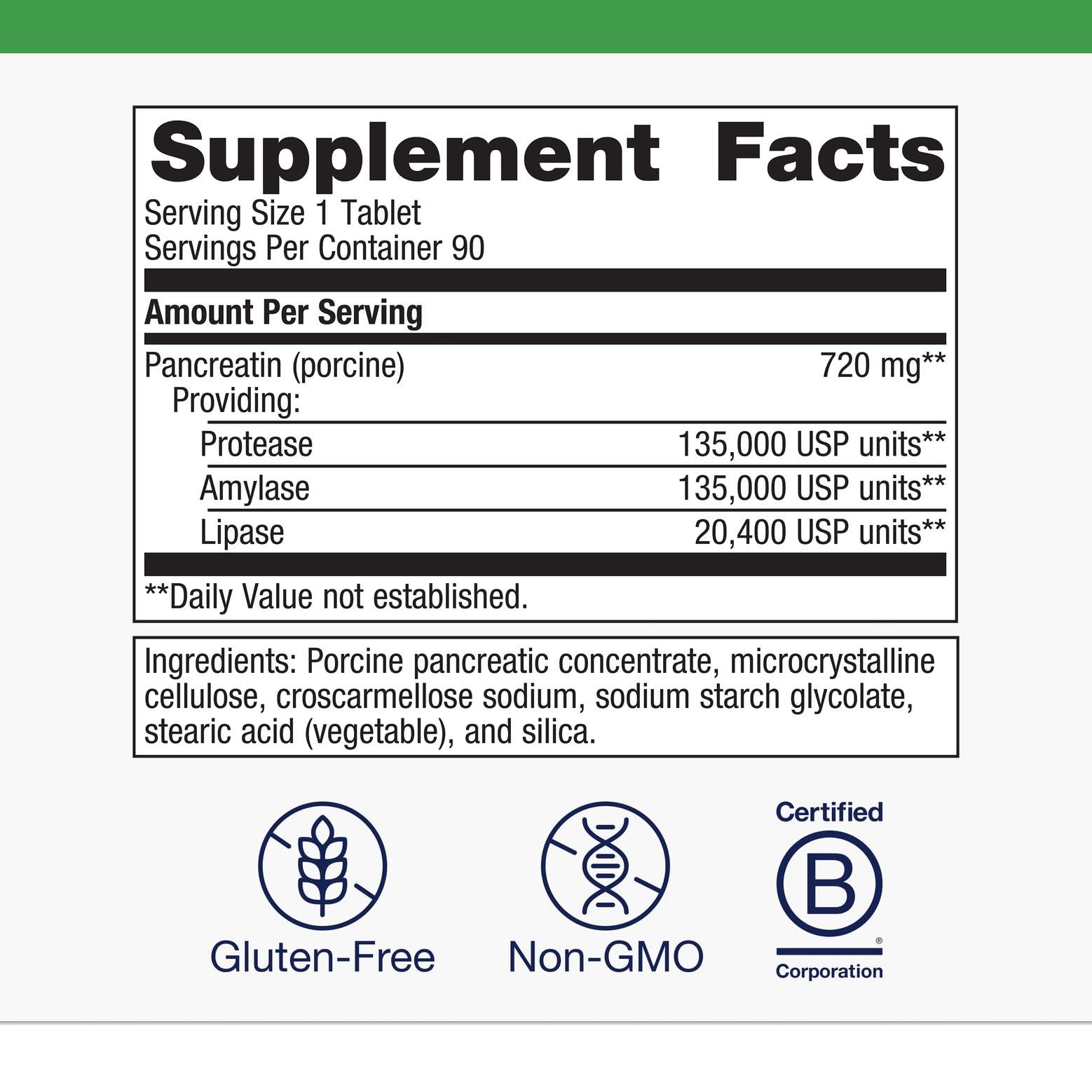 Non-GMO and Gluten-Free indicators on packaging